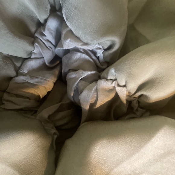 GIA/irl “Alaia” Off The Shoulder Corset Top with Puff Sleeves ,Light Sage, 3X - Picture 12 of 16